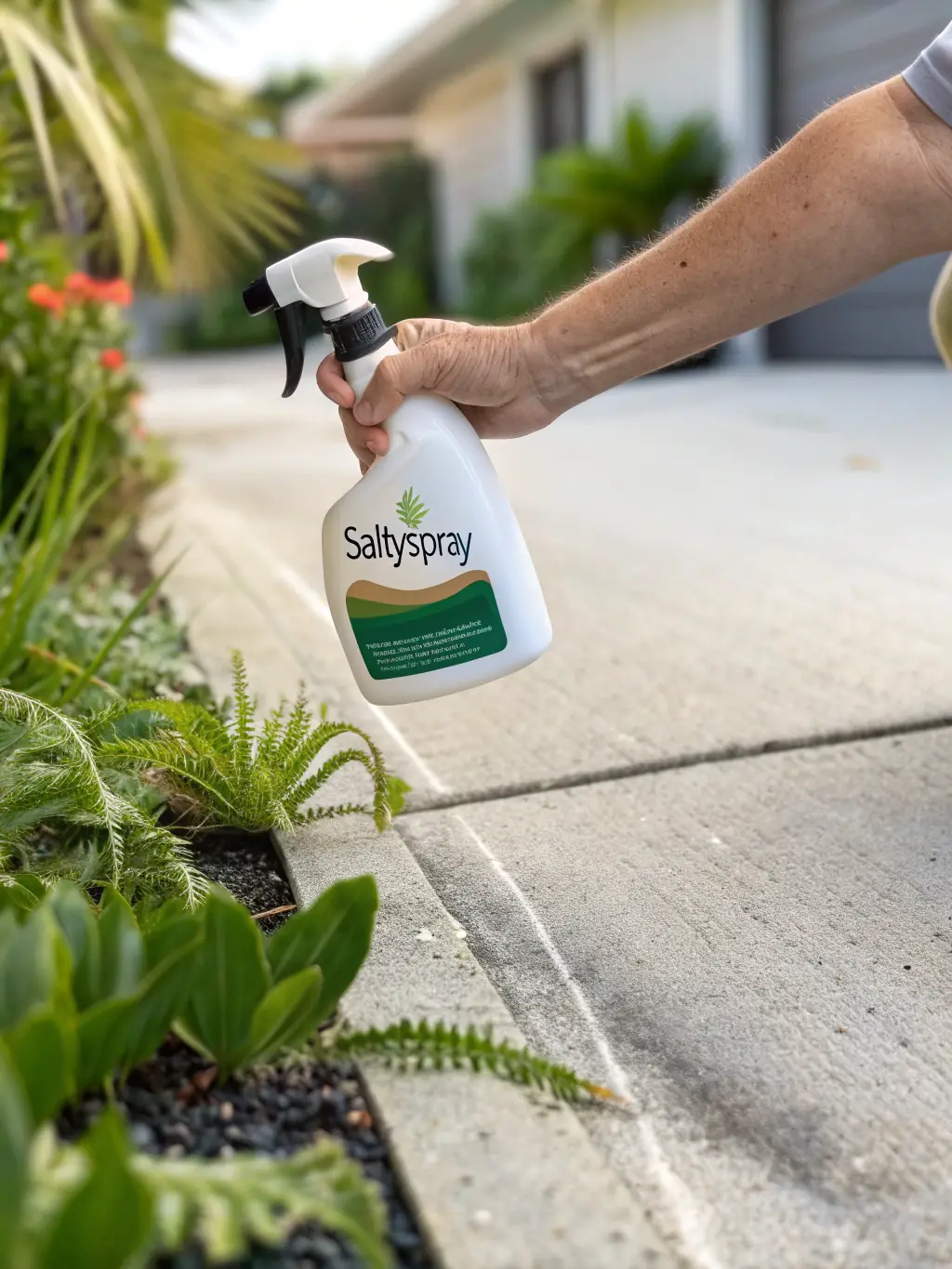 A close-up shot of The Foam Theory's eco-friendly cleaning solutions being applied to a surface, emphasizing their commitment to environmental responsibility.